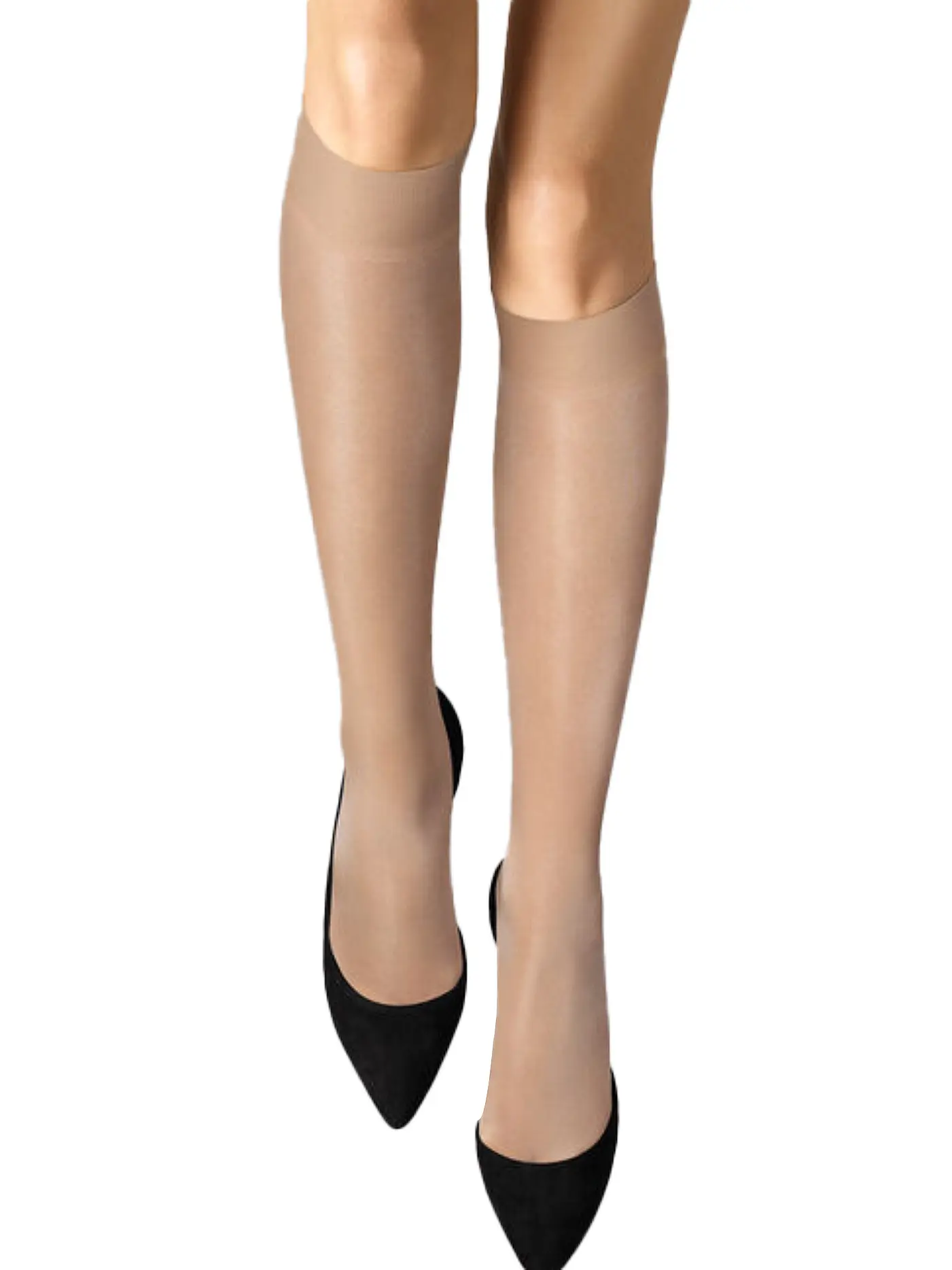 WOLFORD | Kniestrümpfe Satin Touch 20 den Cosmetic | 